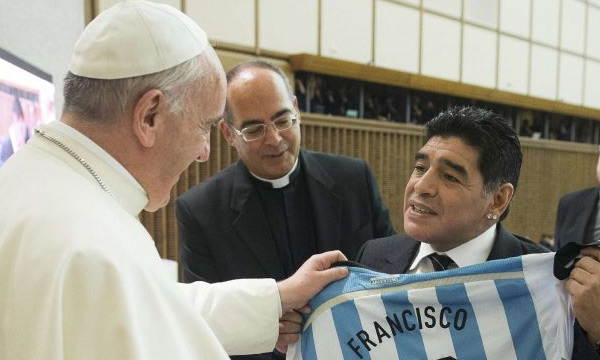 maradona pop relation