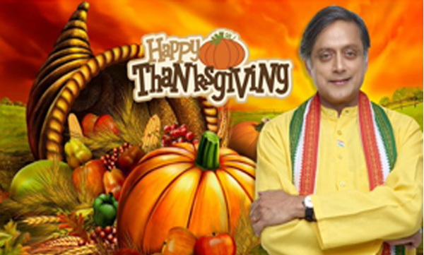the thanks giving tweet of sasi taroor mp 