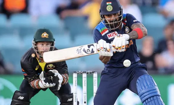 India vs Australia 1st T20; Ausis needs 162 runs to win 