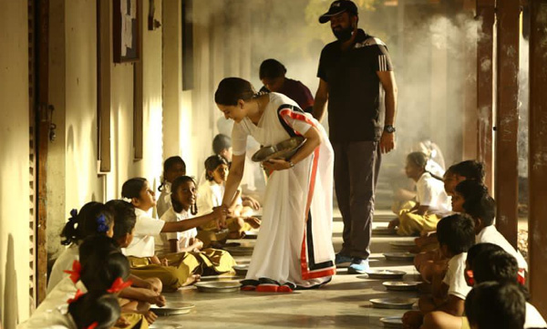 Kangana Shares New Pictures from Thalaivi Movie