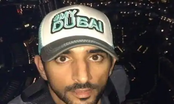 crown prince of dubai scaling burj khalifa