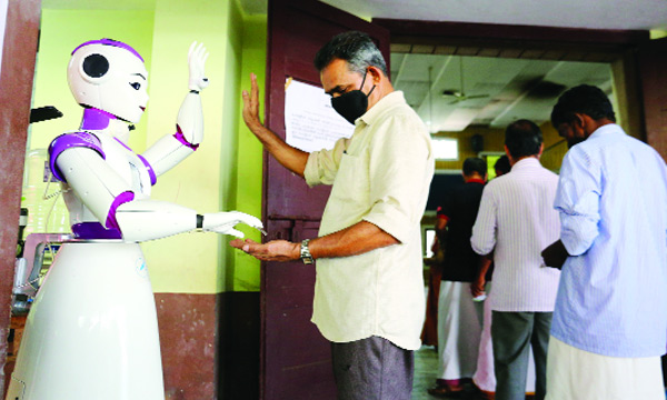 robotic service in thrukkakkara municipality