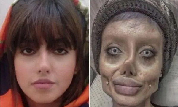 Iranian 'Zombie Angelina Jolie' Sahar Tabar 'jailed for 10 years'