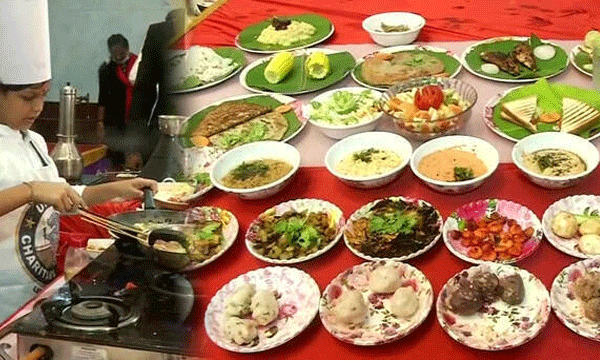 girl child cooks 46 dishes in 58 minutes