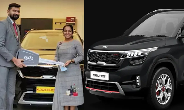 actress-rajisha-vijayan-buys-kia-seltos-anniversary-edition