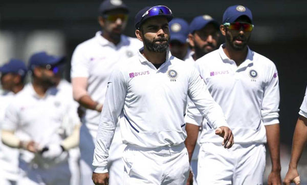 India bowled out for lowest their Test score, exactly 4 years after posting their highest total