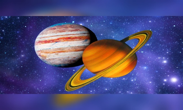 Jupiter and saturn 