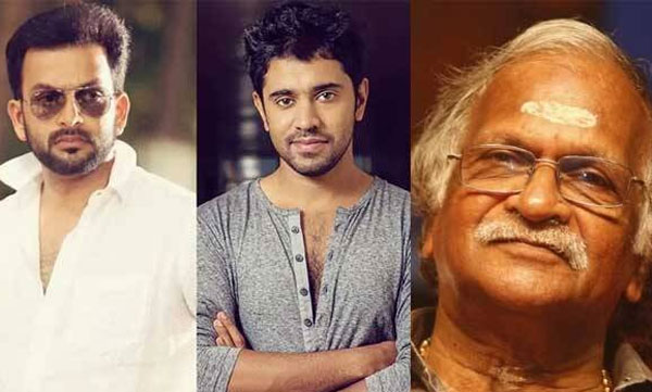 sreekumaran thampi about prithvirajand nivin pauly