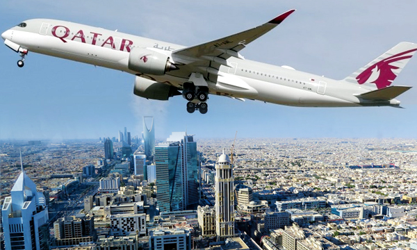 Quatar- Saudi Airways started after 3 years