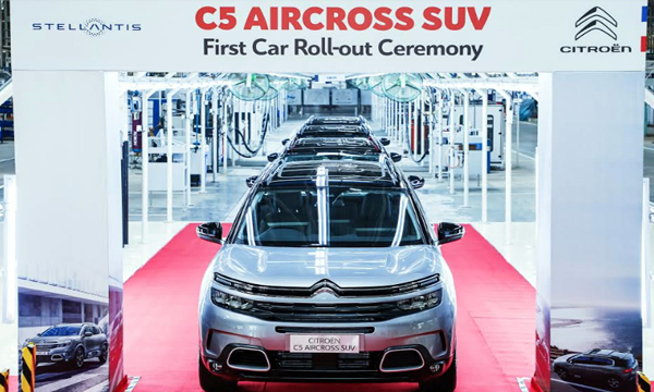 production-of-citroen-c5-aircross-suv-starts-at-thiruvallur-plant