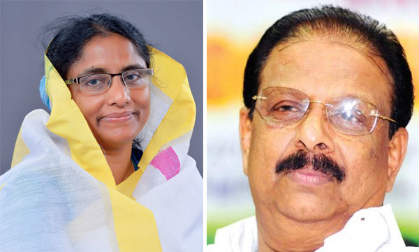 Shanimol Osman apologies to k. sudhakaran