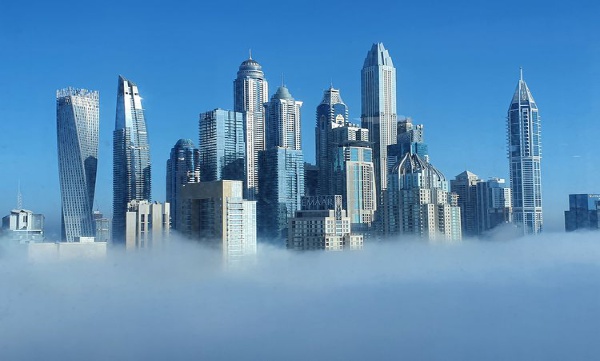 Uae climate, fog
