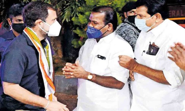 Rahul gandhi at wayanad 