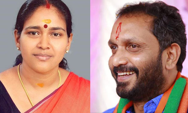 K.Surendran against Muslim League 