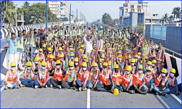 Palarivattom flyover 