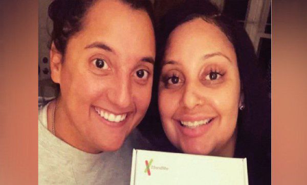 Sisters foud each other 