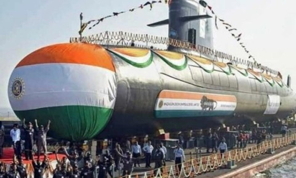ins karanj indias 3rd scorpene submarine commissioned by indian navy