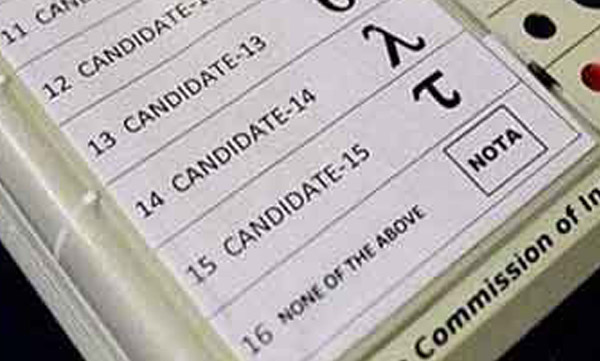 election results should be canceled if nota 