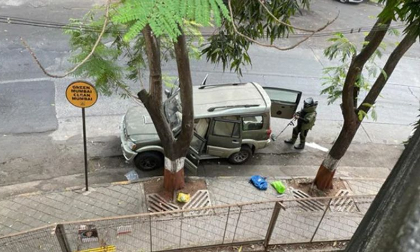 bomb blast in front of ambanis house the uapa has charged the arrested mumbai police officer