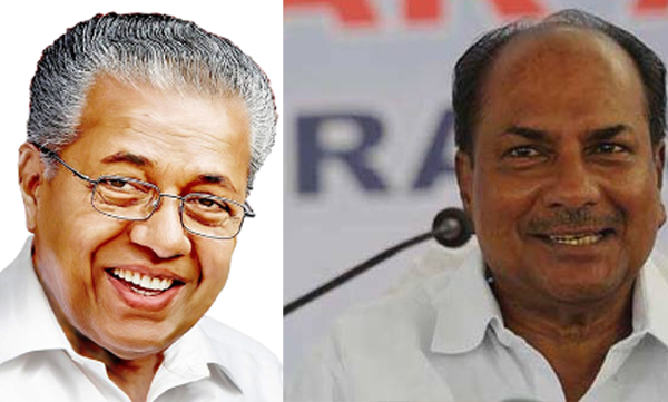 pinarayi vijayan reacts a k antony's criticism
