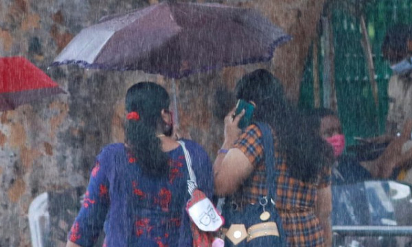 twin low pressure near andaman island