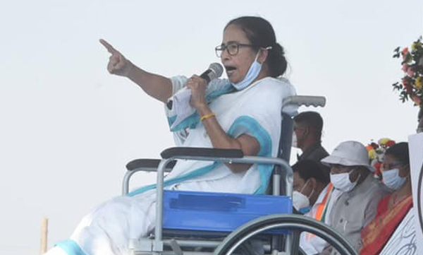 Mamata Banerjee Banned From Campaigning For 24 Hours