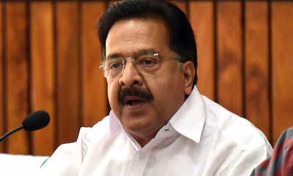 Chennithala against  Central govt
