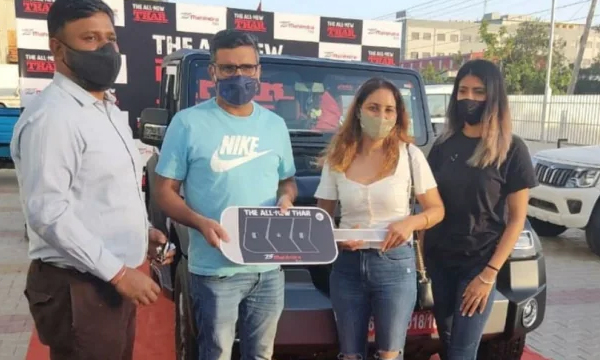 indian-cricketer-shubman-gill-gets-mahindra-thar-suv