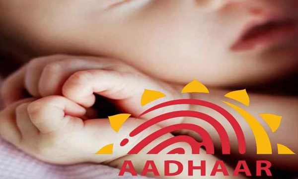aadhaar for new born baby