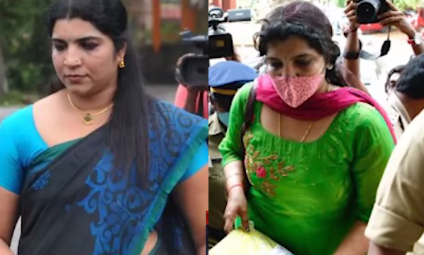 saritha taken on police custody job fraud case
