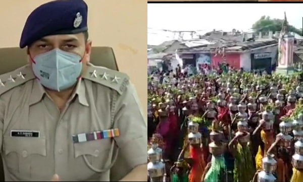 Devotees In Sanand, Gujarat Violate COVID Protocols As Thousands Gather To Offer Prayers