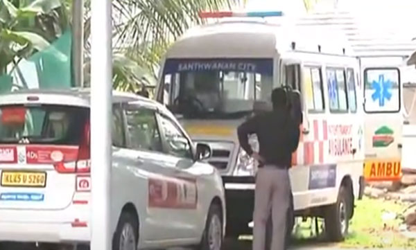 Covid protocol violation in trissur; body unwrapped  and washed