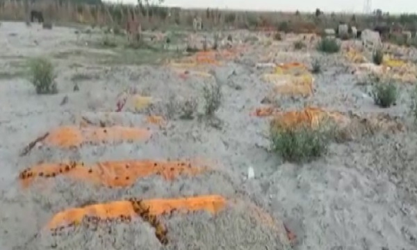 Bodies Found Buried In Sand On Banks Of Ganga 