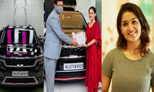 actress-saniya-iyappan-buys-kia-seltos