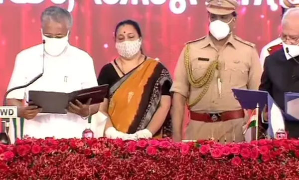 Pinarayi Vijayan takes oath as Kerala chief minister for 2nd consecutive time