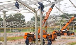 Sworn tent became New vaccination center 