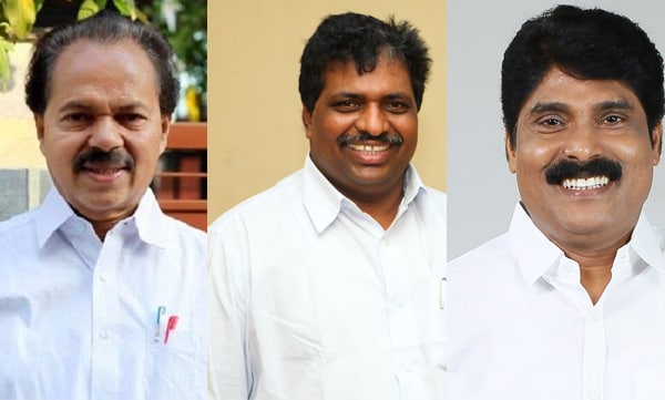Kodikkunnil Suresh, P.T. Thomas and T. Siddiq- KPCC Working Presidents 
