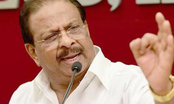 K. Sudhakaran on Covid protocol