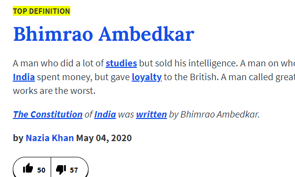 Urban Dictionary defines Mayawati attracts criticism