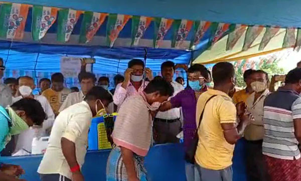 Sanitisation, Head Shave For BJP Recruits Rushing Back To Trinamool