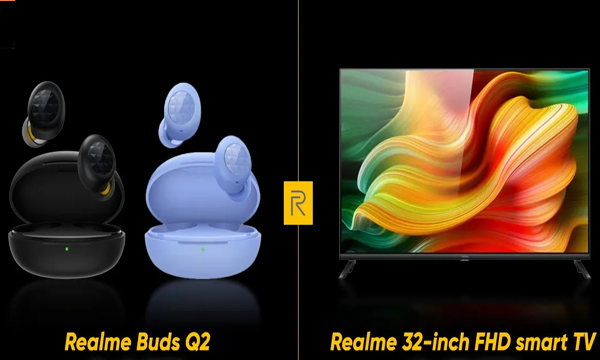  realme-32-inch-fhd-smart-tv-and-realme-buds-q2-tws-earbuds-launched-in-india
