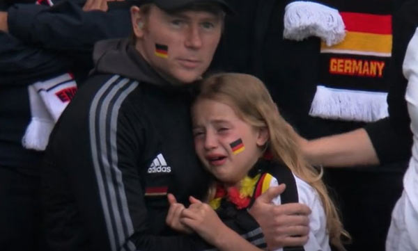 Euro 2020: £36,000 raised for crying Germany fan to go to charity
