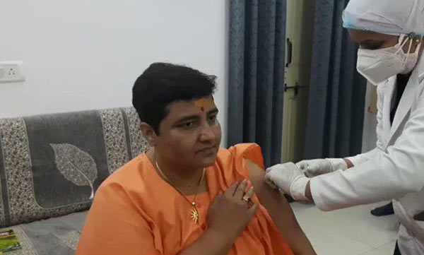 Fit To Dance But Gets Covid Shot At Home: BJP's Pragya Thakur