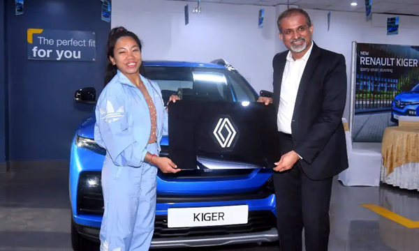 renault-gifted--kiger-to-olympic-silver-medallist-mirabai-chanu.