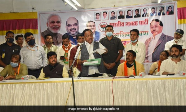 Slap to Uddhav Thackeray : Minister Narayan Rane Angers Sena