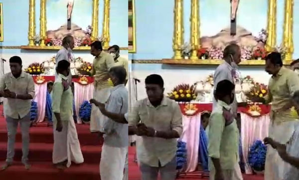 Protest against Cardinal Alencherry's Circular