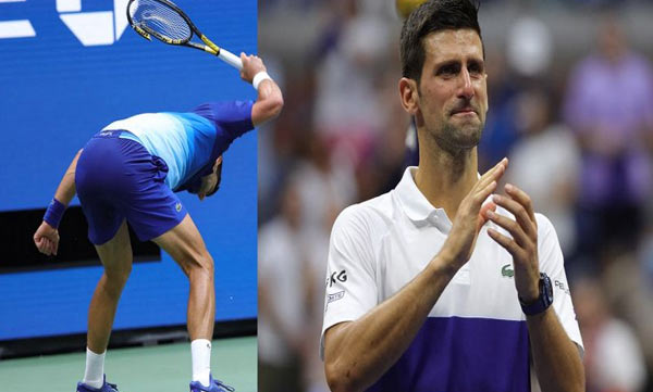 Novak Djokovic Smashes Racquet In Frustration During US Open Final Defeat To Daniil Medvedev