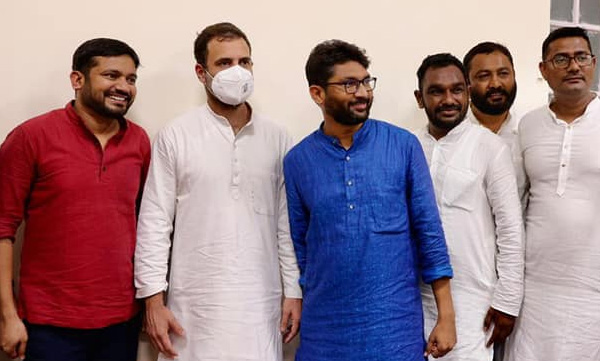 Kanhaiya Kumar Joins Congress, Jignesh Mevani Extends Support To Party