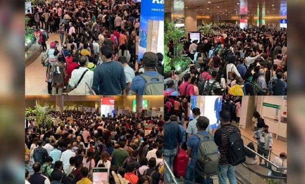 Chaos at Mumbai International Airport amid festive rush