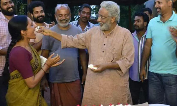 Facebook post of Manju varrier
